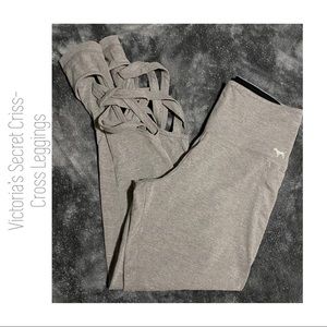 PINK Victoria’s Secret Criss-Cross Yoga Capris